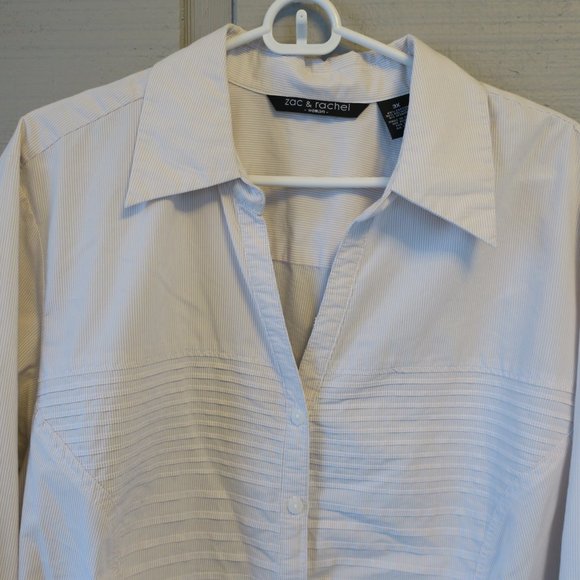 zac & rachel woman 3X blouse - Picture 2 of 4